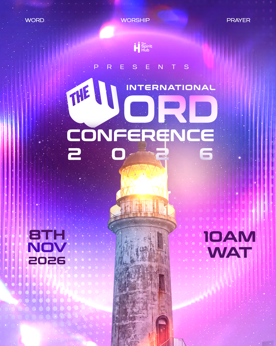 International Word Conference 2026 flyer